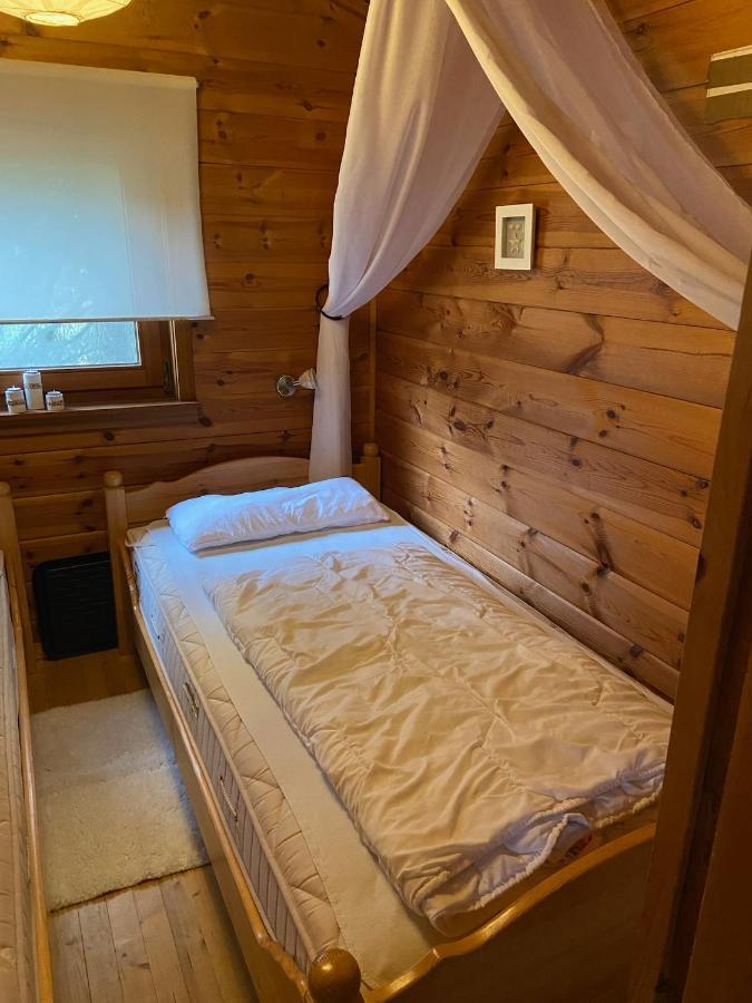 Вилла Blockhaus Ferienzauber Bromskirchen Экстерьер фото
