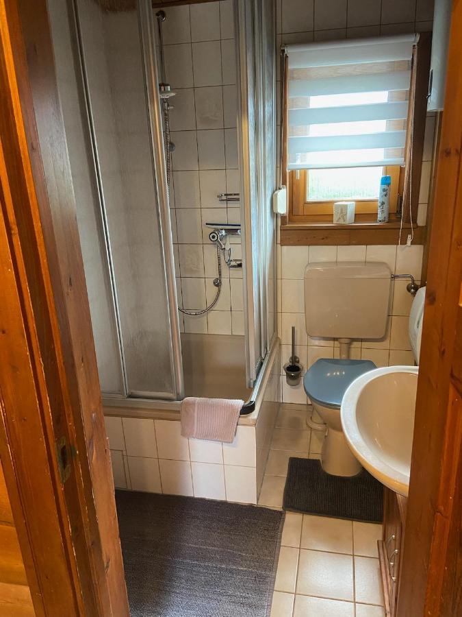 Вилла Blockhaus Ferienzauber Bromskirchen Экстерьер фото