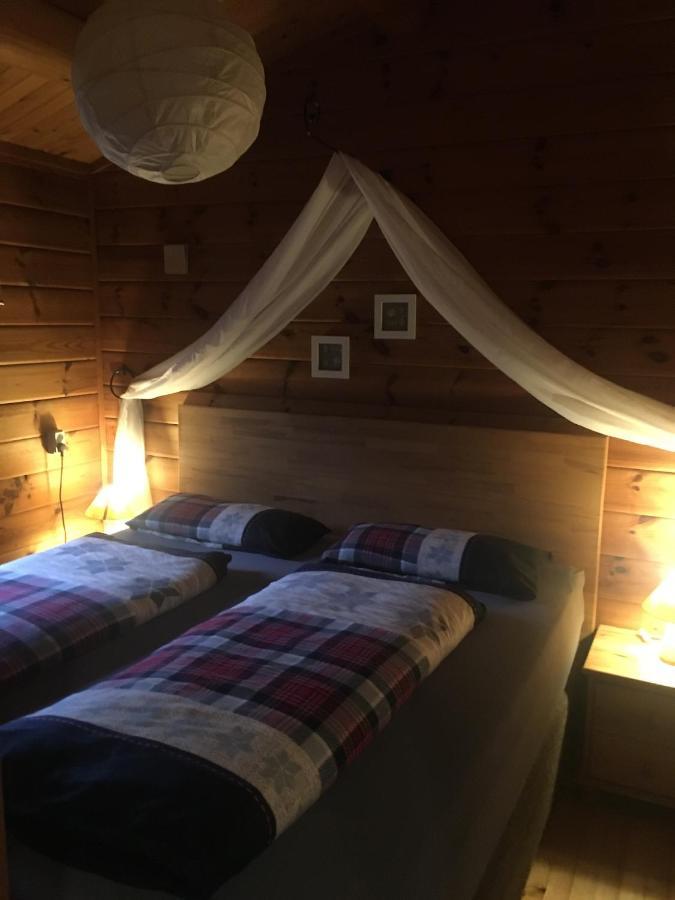 Вилла Blockhaus Ferienzauber Bromskirchen Экстерьер фото