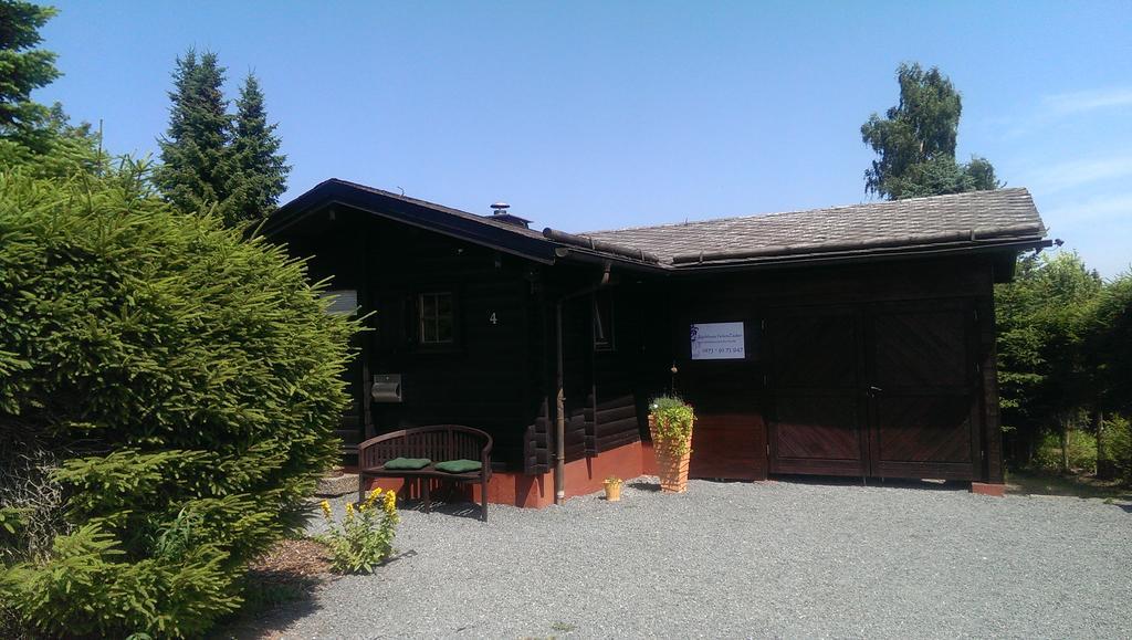 Вилла Blockhaus Ferienzauber Bromskirchen Экстерьер фото