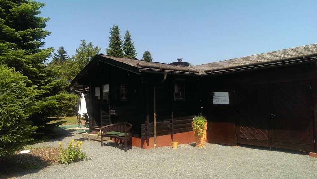 Вилла Blockhaus Ferienzauber Bromskirchen Экстерьер фото